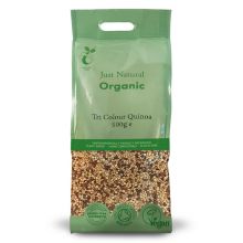 Just Natural Organic Tri Colour Quinoa 500g
